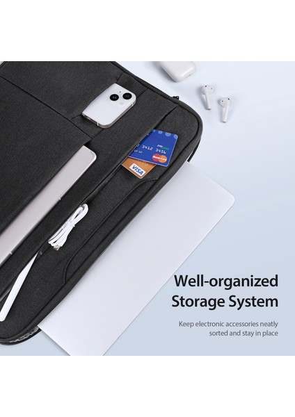 Dux Ducıs Lbtd Serisi 13-13,9 Inç Dizüstü Bilgisayar Taşıma Çantası Çok Cepli Polyester Dizüstü Bilgisayar Çantası - Siyah (Yurt Dışından) fırsatları