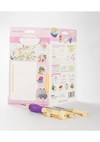 Panç Iğne Seti 1 Adet Ayarlanabilir İğne ve 2 Yedek İğne ile El Sanatları için modelleri