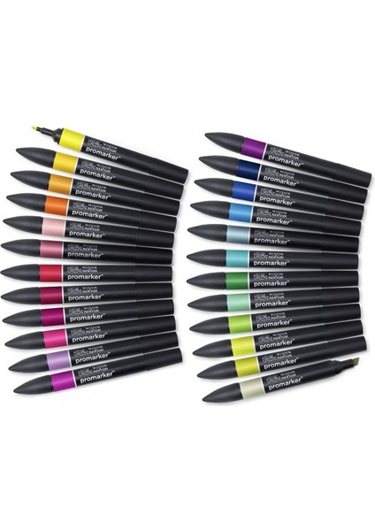 Winsor Newton Promarker 24'lü Wallet Set - Student Designer