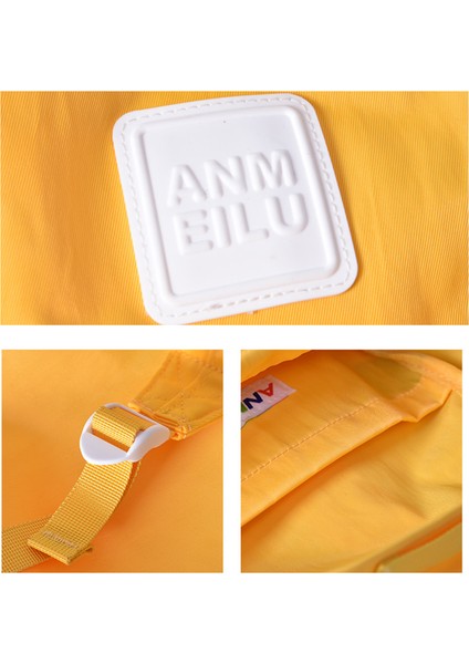 Anmeılu 1043 Düz Renk Günlük Naylon Sırt Çantası Mini Omuz Çantası iPad Pro 9.7 Inç (Küçük Boy) - Kırmızı (Yurt Dışından) fırsatları