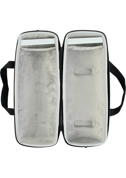 Xtreme 3 / 2 Sert Eva Saklama Çantası Şok Geçirmez Taşınabilir Hoparlör Taşıma Kutusu - Siyah / Gri (Yurt Dışından)