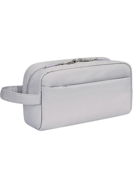 SM19 Düzenleyici Seyahat Aksesuarları Çantası Su Geçirmez Power Bank Şarj Kabloları Için, L Beden - Gri (Yurt Dışından)