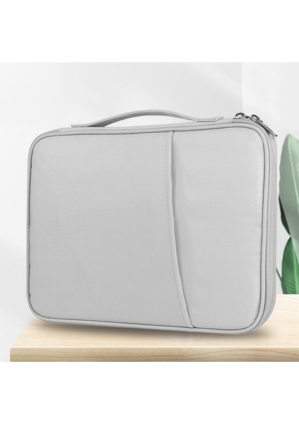 10,5-11 Inç Dizüstü Bilgisayar Sap Çantası Dizüstü Bilgisayar Taşınabilir Taşıma Çantası Naylon Saklama Çantası - Bej (Yurt Dışından) fiyatları