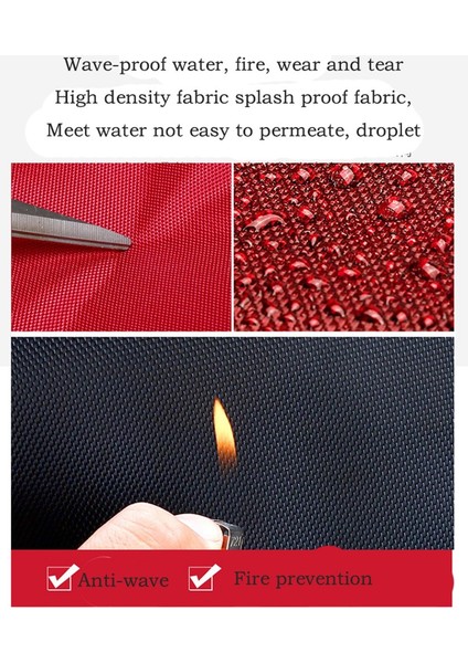 Su Geçirmez Acil Durum Çantası, Açık Hava Seyahat Ilk Yardım Aleti, Ev Ofis Seyahat Kamp Yürüyüş Için Taşınabilir Çanta - Kırmızı (Yurt Dışından) fırsatları