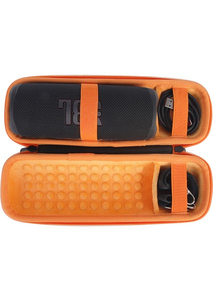 Flip 6/flip 5/flip 4 Taşınabilir Darbeye Dalı Taşıma Çantası Bluetooth Uyumlu Hoparlör Saklama Çantası - Siyah/turuncu (Yurt Dışından) fiyatları