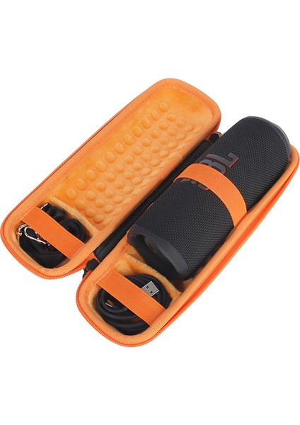 Flip 6/flip 5/flip 4 Taşınabilir Darbeye Dalı Taşıma Çantası Bluetooth Uyumlu Hoparlör Saklama Çantası - Siyah/turuncu (Yurt Dışından) fırsatları
