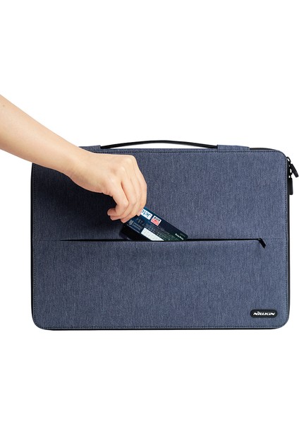 Nıllkın Çok Işlevli Su Geçirmez Çizilmeye Dalı Bilgisayar Dizüstü Bilgisayar Çantası, 14 Inç Dizüstü Bilgisayar Için Gizli Standlı - Mavi (Yurt Dışından) modelleri