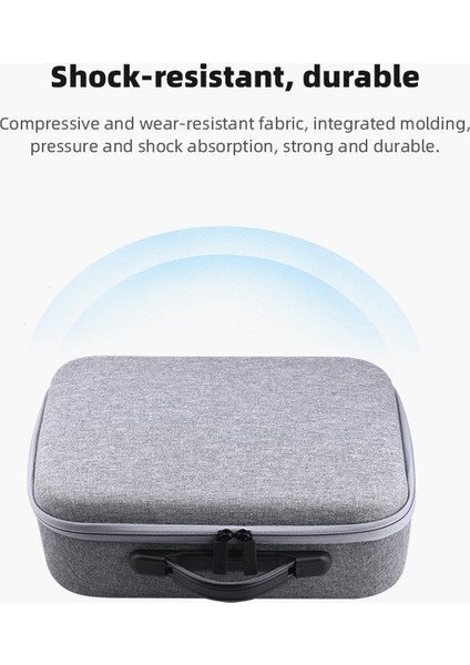 Djı Avata Goggles 2 / V2 Drone Taşıma Çantası Taşınabilir Sert Kılıf Saklama Çantası Omuz Askılı - Gri (Yurt Dışından) indirimleri