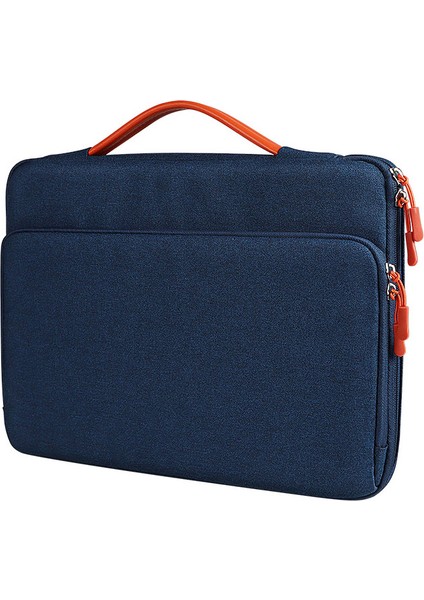 ND03S Dizüstü Bilgisayar Çantası Su Geçirmez Darbeye Dalı Taşıma Çantası 14,1-15,4 Inç Dizüstü Bilgisayarlar Için - Lacivert (Yurt Dışından)