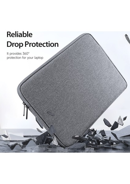 Dux Ducıs Lbda Serisi 14-15,4 Inç Dizüstü Bilgisayar Çantası Yumuşak Astarlı Dizüstü Bilgisayar Kılıfı - Koyu Gri (Yurt Dışından) indirimleri