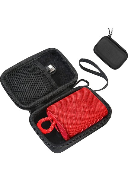 Go3 Hoparlör Için Sert Eva + Naylon Kanvas Dış Mekan Seyahat Çantası Saklama Çantası Taşıma Kutusu (Yurt Dışından)