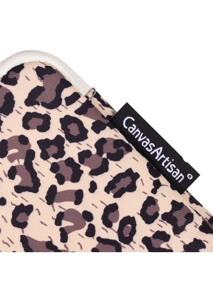 Canvasartısan H31-S21 Moda Leopar Desenli Dijital Aksesuarlar Fermuarlı Saklama Kutusu Telefon Taşınabilir Şarj Cihazı Fare Taşıma Çantası - Açık Pembe (Yurt Dışından) fırsatları