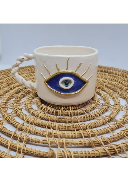 göz nazar fincan kupa elyapımı seramik indirimleri
