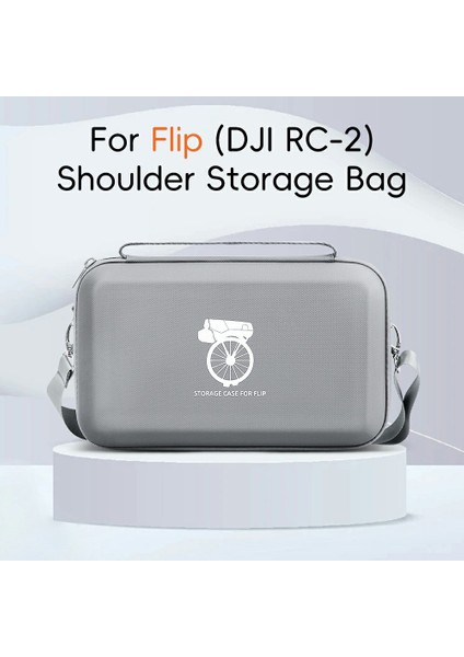 Djı Flip Taşıma Çantası + Rc-2 Uzaktan Kumanda Saklama Çantası Rc Drone Eva Koruyucu Çanta - Gri (Yurt Dışından) fiyatları