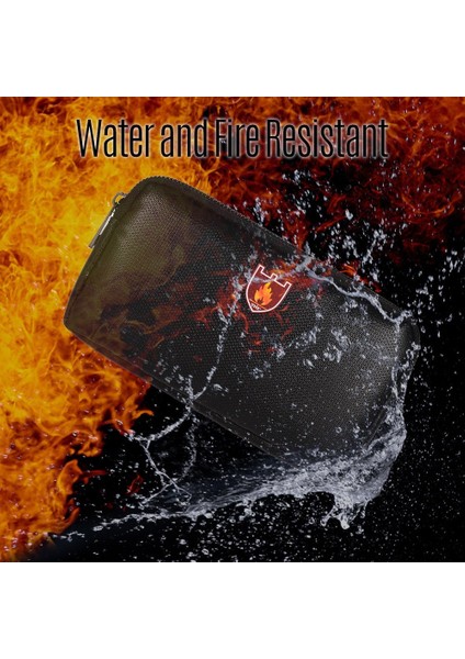 Taşınabilir Güvenli Düzenleyici Yangına Dalı Çanta Suya Dalı Taşıma Kutusu Telefonlar ve Power Bank Için (Yurt Dışından) indirimleri