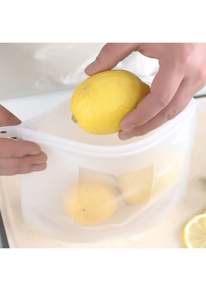 1000ML Silikon Gıda Düzenleme Poşeti Sızdırmaz Mutfak Et Meyve Taze Saklama Poşeti (Bpa Içermez, Fda Sertifikalı Değildir), Boyut: M (Yurt Dışından) fırsatları