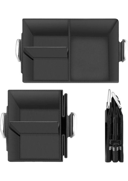 28L 1680D Oxford Kumaş Araba Bagaj Düzenleyici Kapaklı Yansıtıcı Saklama Çantası Taşıma Saplı - Siyah (Yurt Dışından) fiyatları