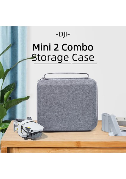 Djı Mini 2 / Mini 2 Se Combo Drone ve Aksesuarları Saklama Çantası Taşınabilir Darbeye Dalı Taşıma Çantası El Çantası - Gri / Siyah Astar (Yurt Dışından) fiyatları