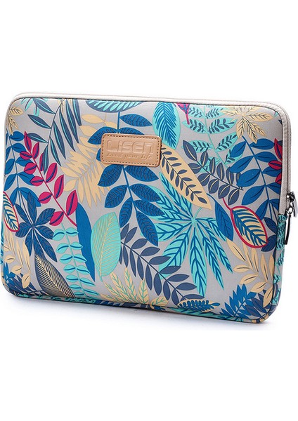 MacBook Pro 13 Inç (2016)/HP Dell Ibm Için Renkli Yapraklar Dizüstü Bilgisayar Kılıfı Çantası, Boyut: 34,5 x 24 x 1,5 cm - Gri (Yurt Dışından)