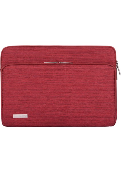 Canvasartısan L28-21 15 Inç Dizüstü Bilgisayar Kılıfı Iş Stili Darbeye Dalı Dizüstü Bilgisayar Taşıma Çantası - Kırmızı (Yurt Dışından)