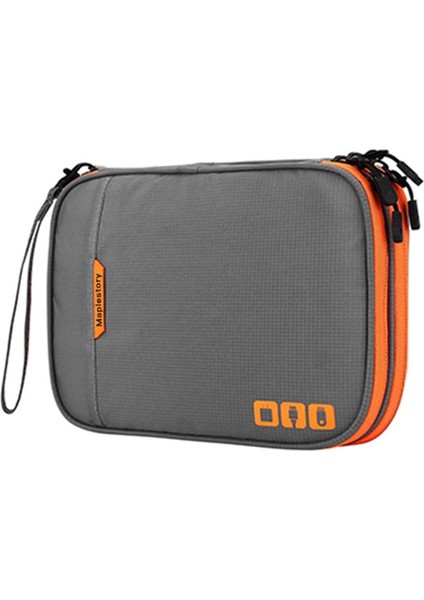 Maplestory MD038 Kablo Düzenleyici Seyahat Çantası Aksesuarlar Taşıma Çantası Taşınabilir Su Geçirmez Askılı Saklama Çantası, Boyut: M - Açık Gri (Yurt Dışından) fiyatları