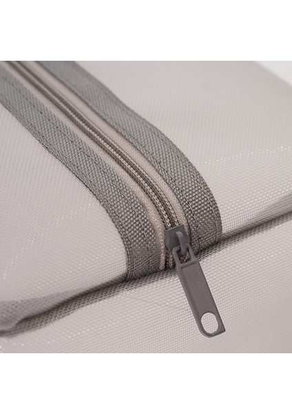 He Chooses D053 Üç Boyutlu Kare File Saklama Çantası Kalem Kutusu, Xl Beden - Beyaz (Yurt Dışından) fırsatları