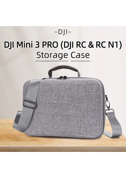Djı Mini 3 Pro / Mini 3 Taşınabilir Taşıma Çantası Rc Drone Darbeye Dalı Saklama Çantası Çizilmez Omuz Çantası - Gri / Siyah (Yurt Dışından) fiyatları