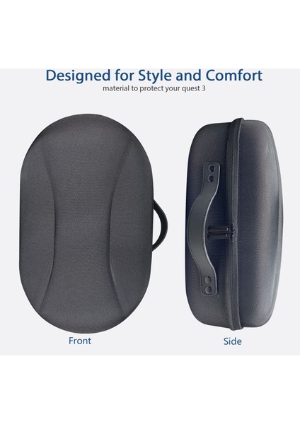 Meta Quest 3 Vr Başlık Taşıma Çantası Eva Darbeye Dalı Fermuarlı Saklama Çantası (Yurt Dışından) indirimleri