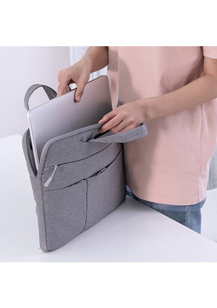 15,6 Inç Dizüstü Bilgisayar Yumuşak Astarlı Koruyucu El Çantası Sıçramaya Dalı Dizüstü Bilgisayar Taşıma Çantası - Siyah (Yurt Dışından) modelleri