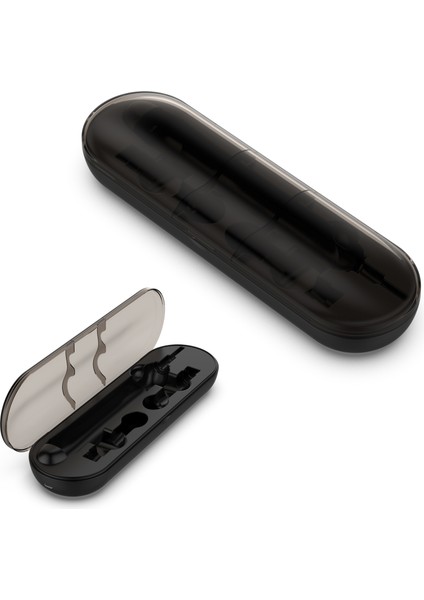 Oral-B D16 D20 P2000 P3000 P4000 Elektrikli Diş Fırçası Için USB Şarj Kablolu Plastik Seyahat Çantası Saklama Çantası (Yurt Dışından)