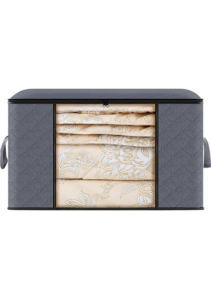 35L 50X35X20CM Yatak Altı Dokumasız Kap, Battaniye, Yorgan, Saklama Çantası (Yurt Dışından)
