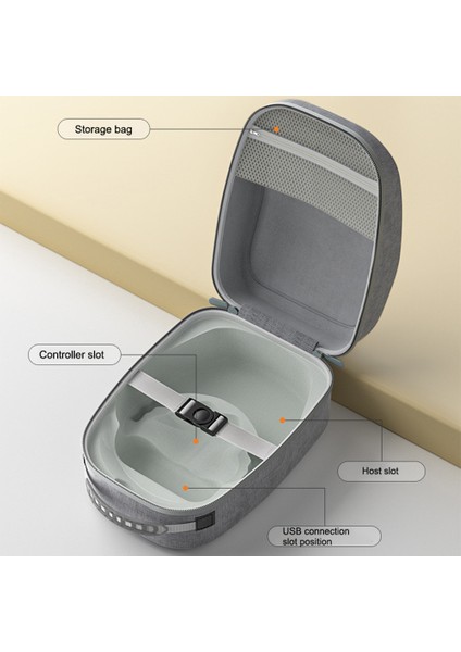 Aolıon WG-006057 Ps Vr2 Sert Eva Taşıma Çantası + Oxford Kumaş Saklama Çantası - Gri (Yurt Dışından) modelleri