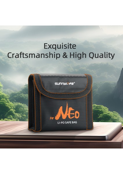 Sunnylıfe NE-DC850 Djı Neo Drone Pil Patlamaya Dalı Taşıma Çantası Için 3 Pil Saklama Çantası (Yurt Dışından) fiyatları