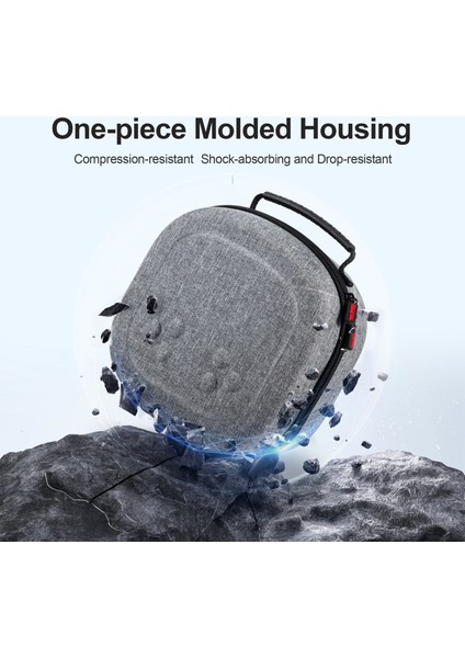 Startrc Games Meta Quest 3s / Quest 3 / Quest 2 Taşıma Çantası Kar Tanesi Kumaş Vr Başlık Saklama Çantası - Gri (Yurt Dışından) fırsatları