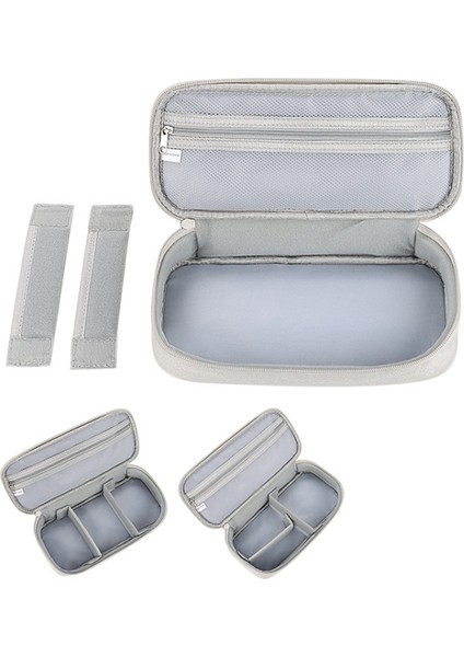 U Disk Power Bank Veri Kablosu Için Dijital Aksesuar Saklama Çantası, L Boy - Gri (Yurt Dışından) indirimleri