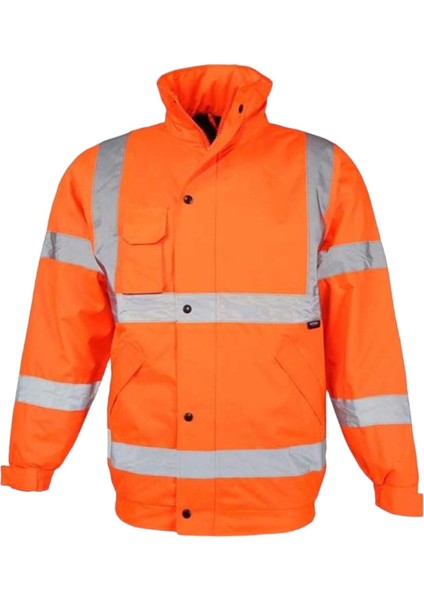 WJK04 Oxford Reflektörlü Mont (Turuncu)