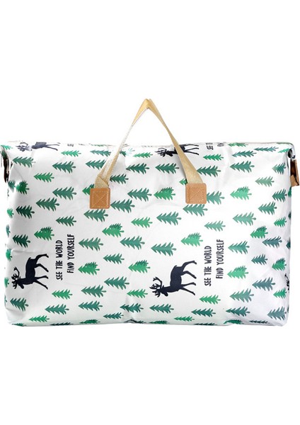 Giysi Yorgan Saklama Çantası Su Geçirmez Nem Geçirmez Bagaj Çantası, M Beden - Elk (Yurt Dışından)