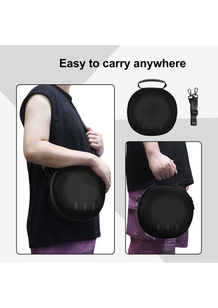 Meta Quest 3 Vr Kulaklığı Seyahat ve Taşınabilir Saklama Çantası Için Sert Eva Taşıma Çantası - Siyah (Yurt Dışından) indirimleri