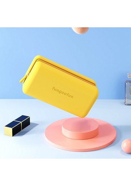Fungoofun Dikdörtgen Şekilli Dijital Aksesuarlar Saklama Kutusu Fare Güç Bankası Kablo Şarj Cihazı Eva Taşıma Çantası - Pembe (Yurt Dışından) indirimleri