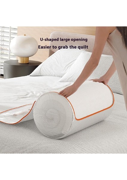 25 x 52 cm Pvc Silindirik Saklama Çantası Giysi Yatak Örtüsü Nem Geçirmez Düzenleyici Taşıma Saplı (Yurt Dışından) modelleri