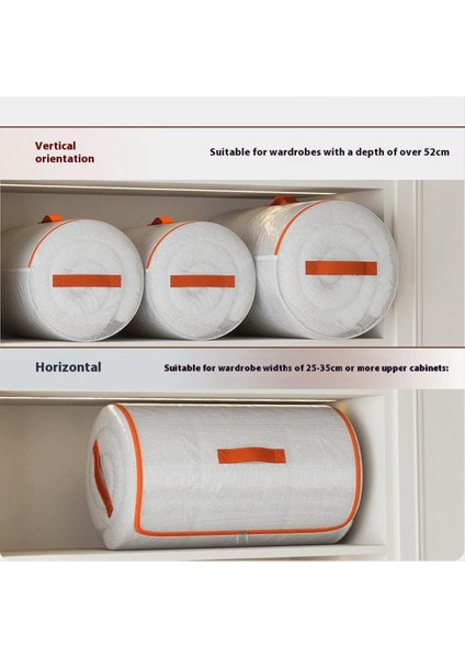 25 x 52 cm Pvc Silindirik Saklama Çantası Giysi Yatak Örtüsü Nem Geçirmez Düzenleyici Taşıma Saplı (Yurt Dışından) fırsatları