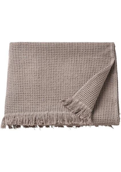 Vallasan Banyo Havlusu Açık Gri Kahverengi 70 x 140 cm