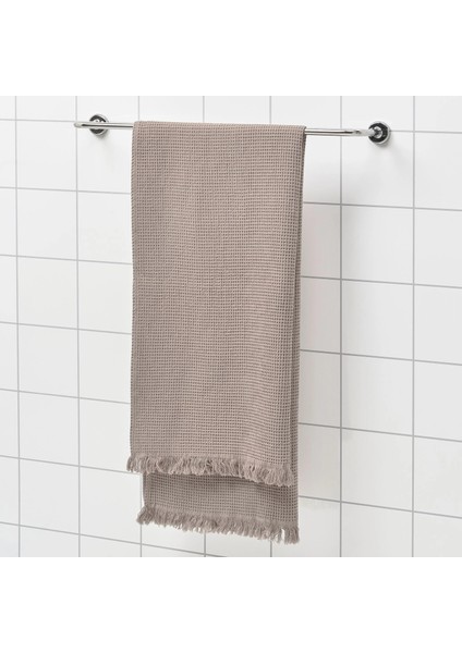 Vallasan Banyo Havlusu Açık Gri Kahverengi 70 x 140 cm modelleri