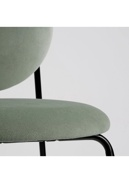 Manhult Döşemeli Sandalye Siyah Hakebo Gri Yeşil indirimleri
