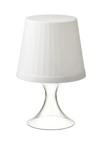 Lampan Led'li Masa Lambası Beyaz 24 cm Pilli