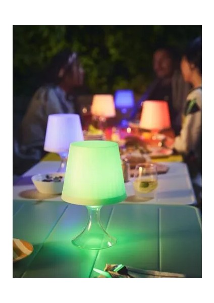 Lampan Led'li Masa Lambası Beyaz 24 cm Pilli fiyatları