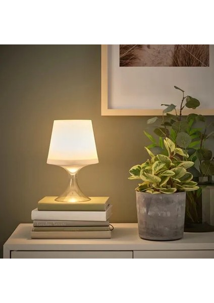 Lampan Led'li Masa Lambası Beyaz 24 cm Pilli modelleri