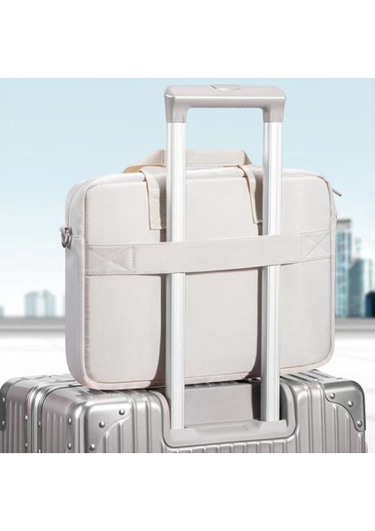 Copton 15,6 Inç Dizüstü Bilgisayar Çantası El Çantası Seyahat Iş Dizüstü Bilgisayar Tote Omuz Çantası Çapraz Askılı Çanta - Yeşil (Yurt Dışından) fırsatları