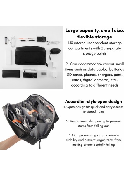 Wıwu Warriors Tech Pouch x Pro Düzenleyici Naylon Saklama Çantası Veri Kablosu ve Şarj Cihazı Için (Yurt Dışından) fırsatları