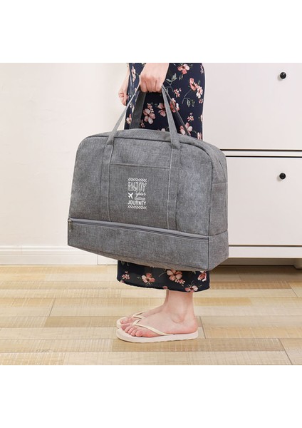 TB-0597 Küçük Boy Taşınabilir Yüzme Seyahat Giysileri Kozmetik Saklama Çantası, Ayakkabı Cebi ve Pvc Su Geçirmez Kese - Lacivert (Yurt Dışından) fırsatları